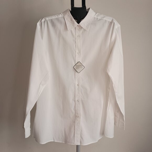 Port Authority Women’s White Button Up Shirt Size XXL NWT - Picture 16 of 16